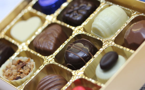 Box of 12 Trenance chocolates